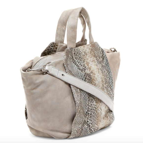 Liebeskind Berlin Genuine Goat Leather Satchel Bag - Picture 2 of 8